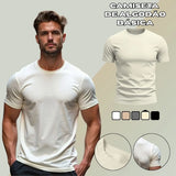 Camiseta Masculina Lisa GuGi Básica Sem Estampa 100% Algodão Macio 30.1 CM01-LISA
