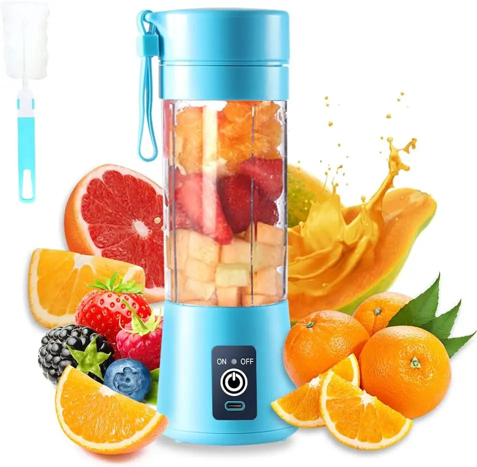 Mini Liquidificador Elétrico Portátil USB (380ml)
