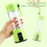380ml portátil espremedor elétrico smoothie liquidificador usb recarregável processador de alimentos mini misturador frutas para viagens cozinha treino