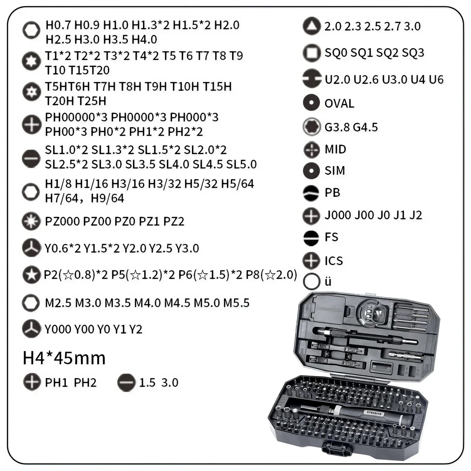 Kit Chave de Fenda de Precisão Multiuso (25 a 152 peças)