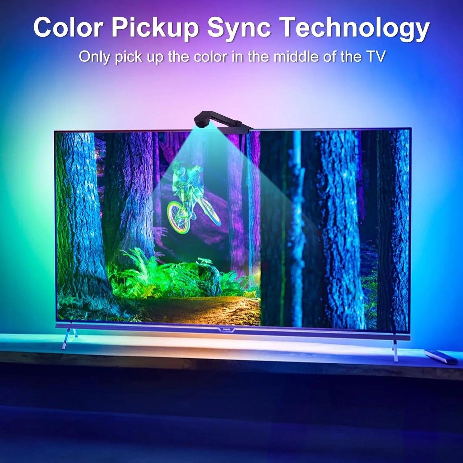 Fita LED RGB Sincronizada com Música e App
