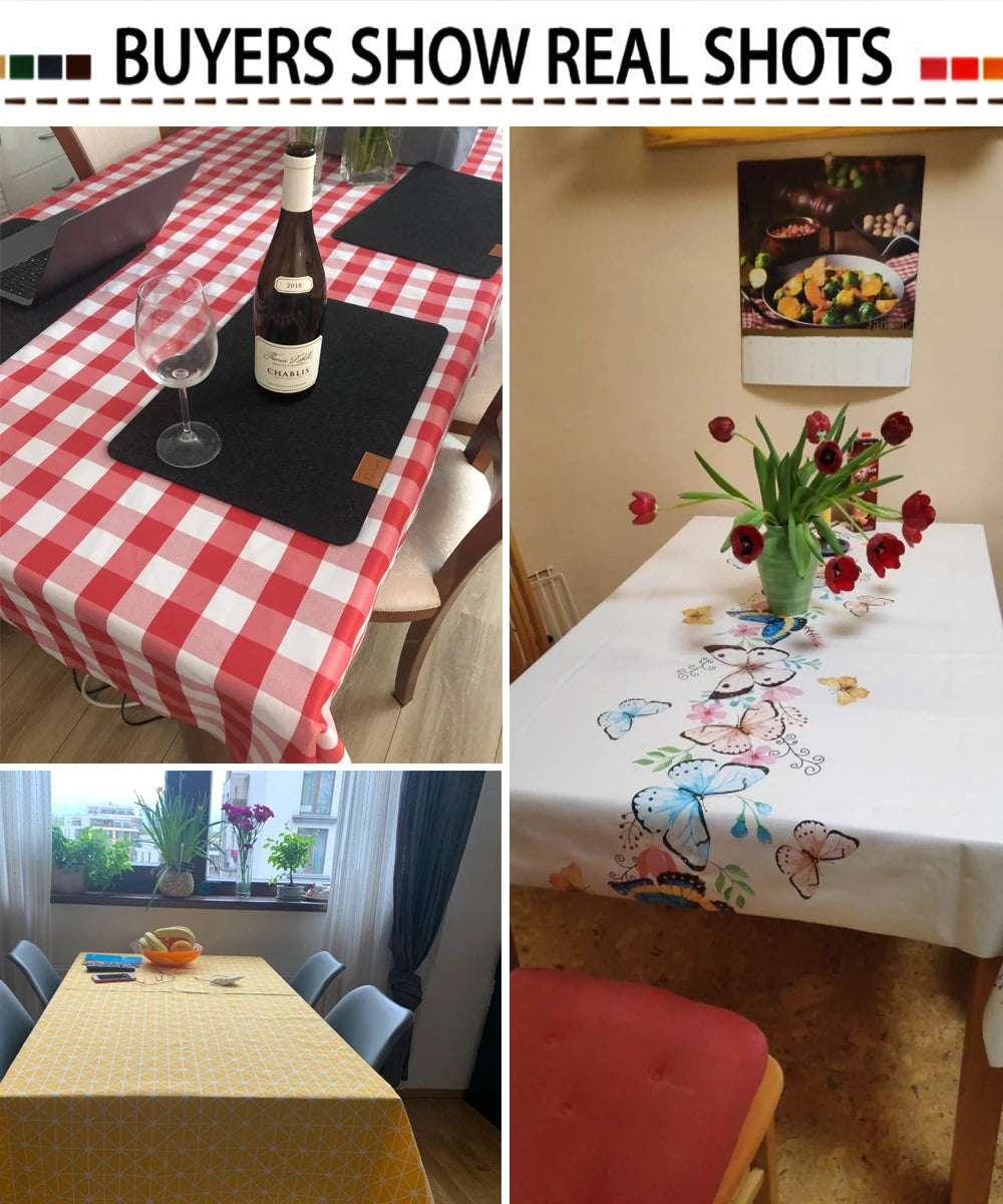 Toalha de Mesa Impermeável Estampada