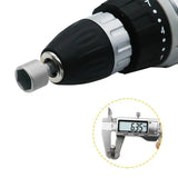 9 pçs/set 5mm-13mm hex soquetes manga bocais porca driver conjunto chave de fenda conjunto schroevendraaier conjunto bits ferramentas chaves de soquete