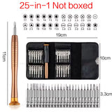 Professional Precision Chave De Fenda Set, Laptop Tool Kit, Computer Repair Kit, Torx, T5, T6, 152/25 em 1