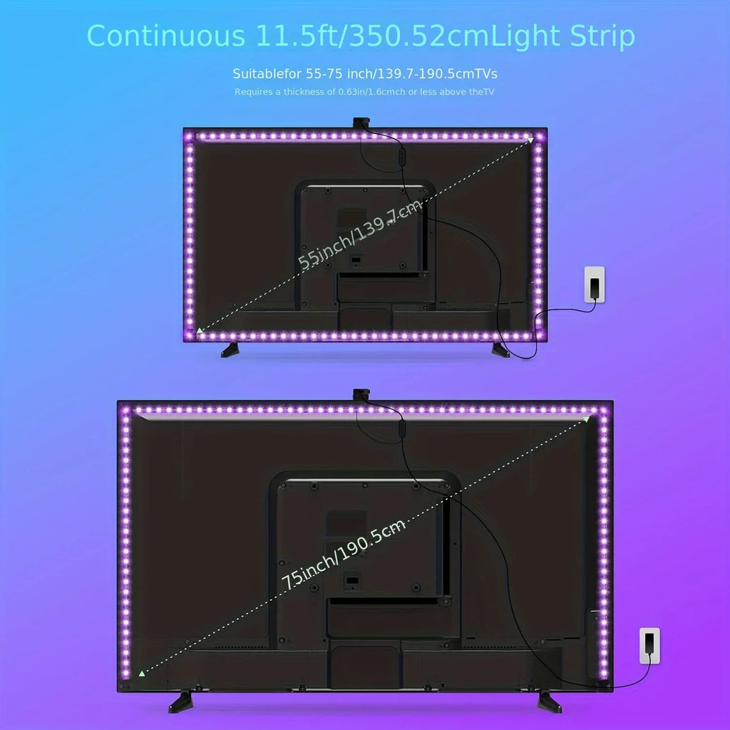 Fita LED RGB Sincronizada com Música e App