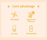 380ml portátil espremedor elétrico smoothie liquidificador usb recarregável processador de alimentos mini misturador frutas para viagens cozinha treino