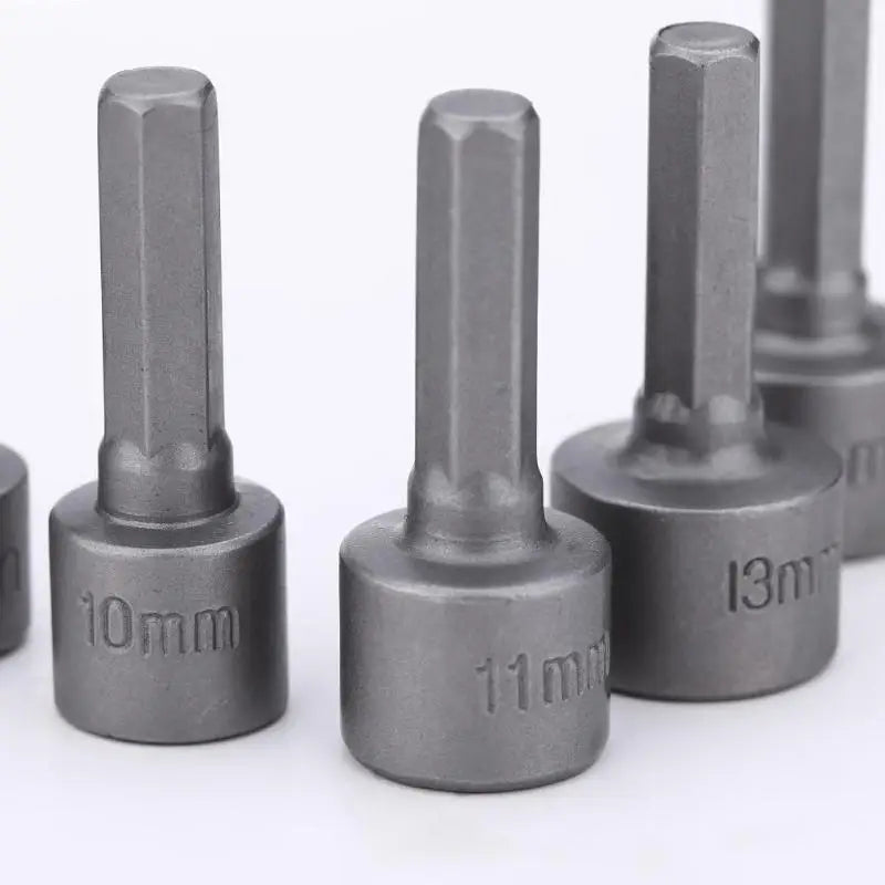 Kit de Soquetes Hexagonais 9 Peças (5mm-13mm)