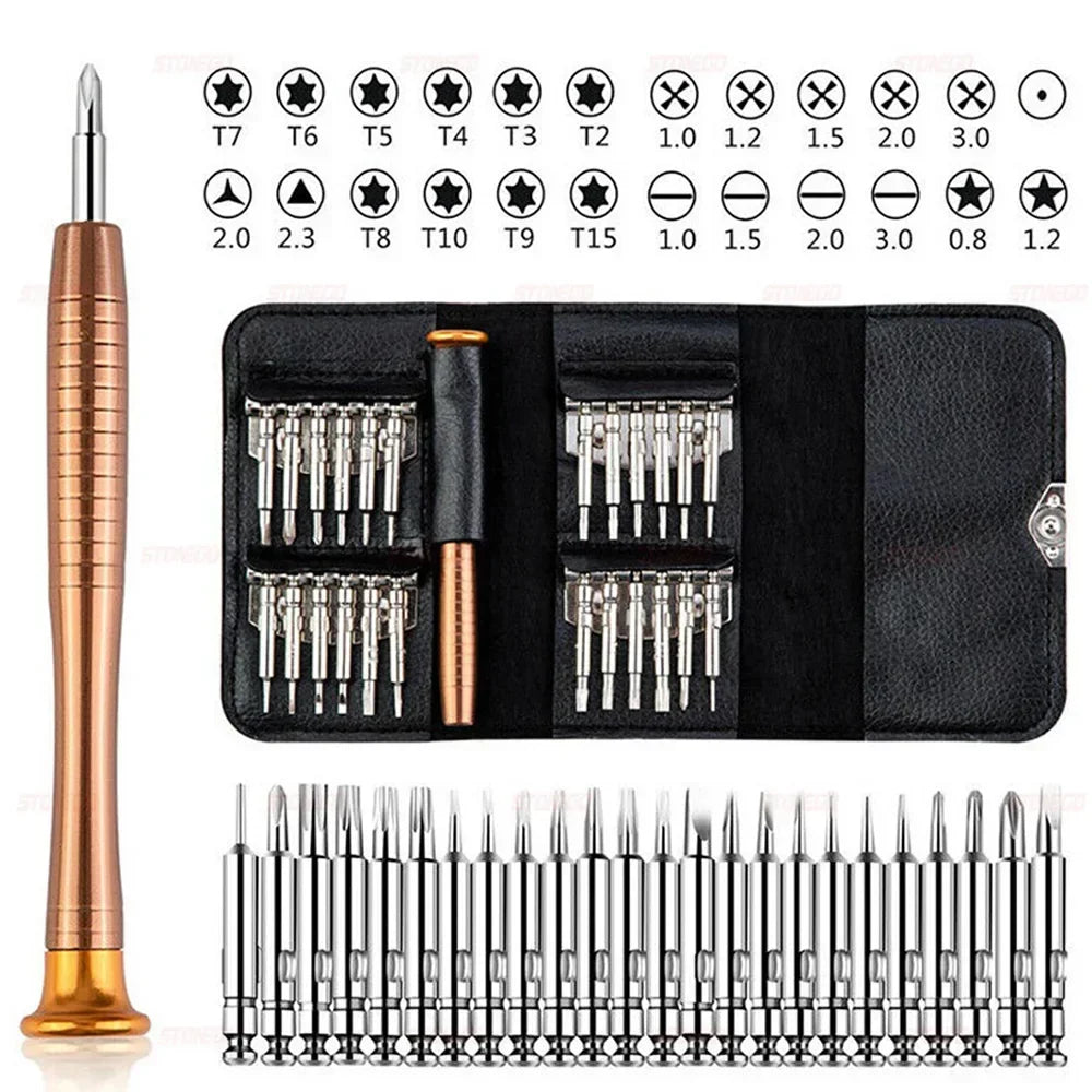 Kit Chave de Fenda de Precisão Multiuso (25 a 152 peças)