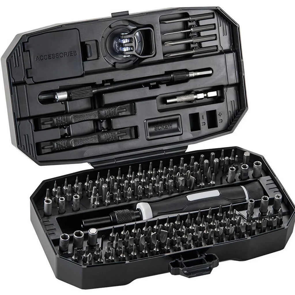 Kit Chave de Fenda de Precisão Multiuso (25 a 152 peças)
