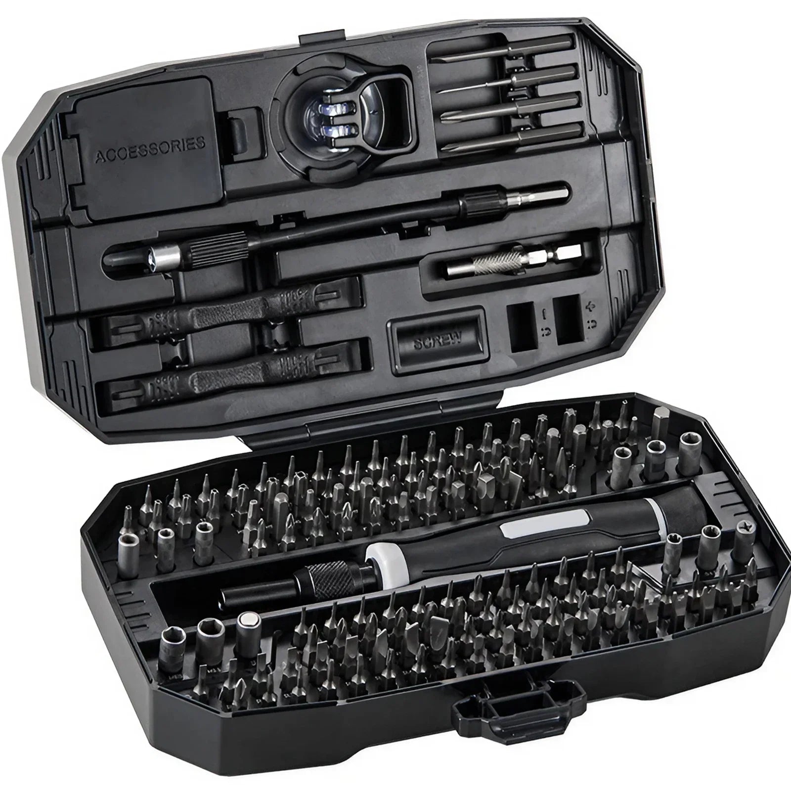 Kit Chave de Fenda de Precisão Multiuso (25 a 152 peças)