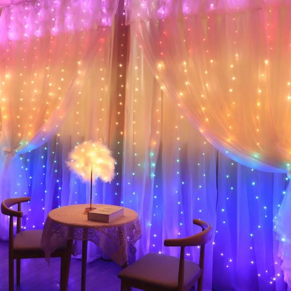 Cordão de Luzes LED USB com Controle Remoto
