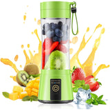 380ml portátil espremedor elétrico smoothie liquidificador usb recarregável processador de alimentos mini misturador frutas para viagens cozinha treino