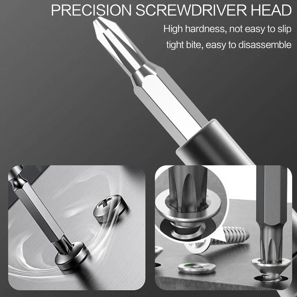 Kit Chave de Fenda de Precisão Multiuso (25 a 152 peças)