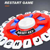 Espanhol basta jogo rápido-paced família reunião carta brinquedos para adultos crianças letras aprendizagem lengua espanhol juegos de mesas