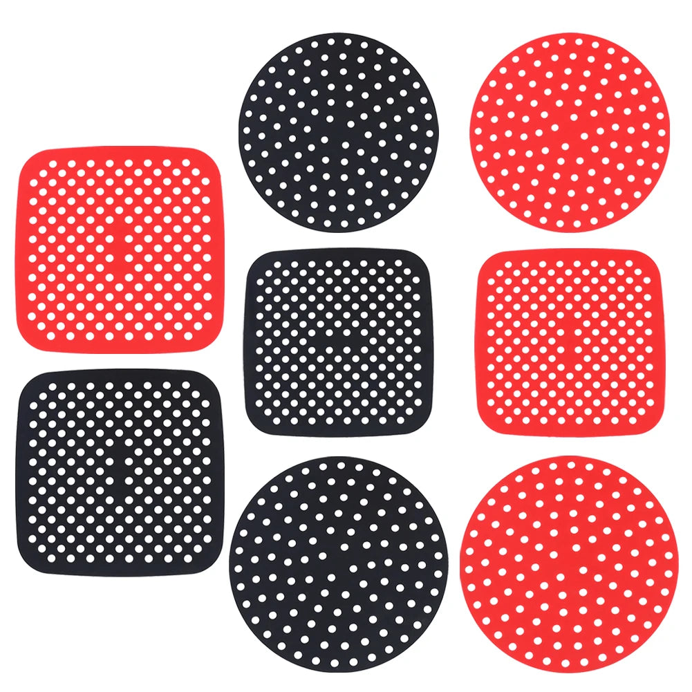 Forma de Silicone Antiaderente para Air Fryer