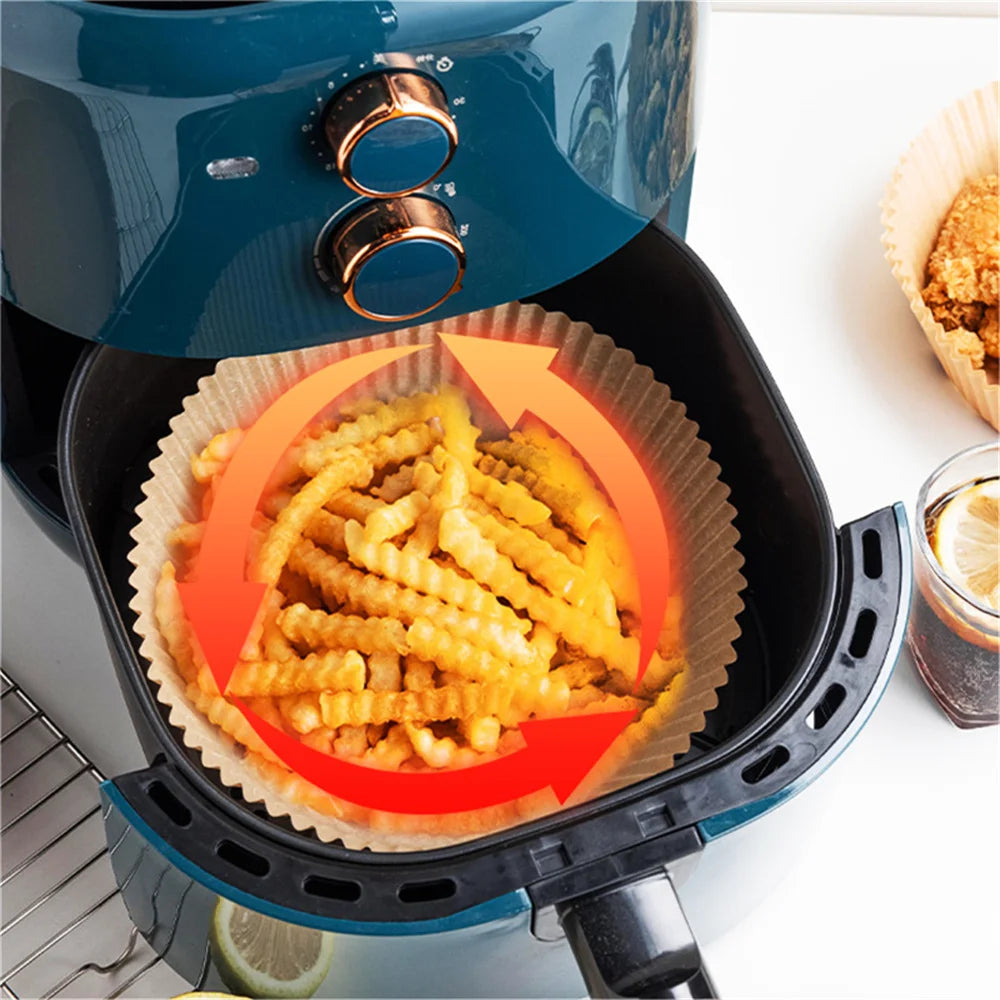 Papel Antiaderente para Air Fryer (50 unidades)