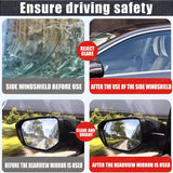 Kit de revestimento de polimento de vidro do carro para pára-brisa pasta de remoção de filme de óleo de vidro do carro repelente de água anti chuva kits de limpeza hidrofóbica