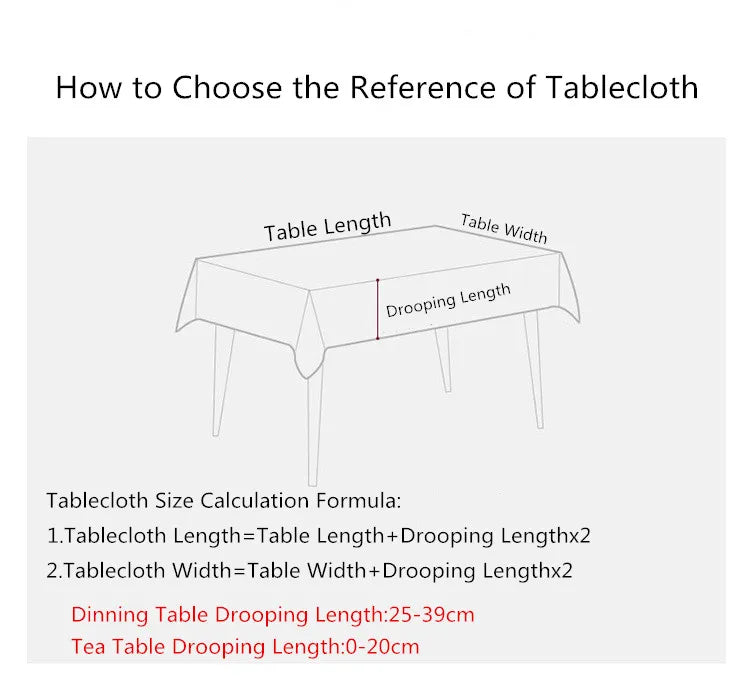 Toalha de Mesa Impermeável Estampada