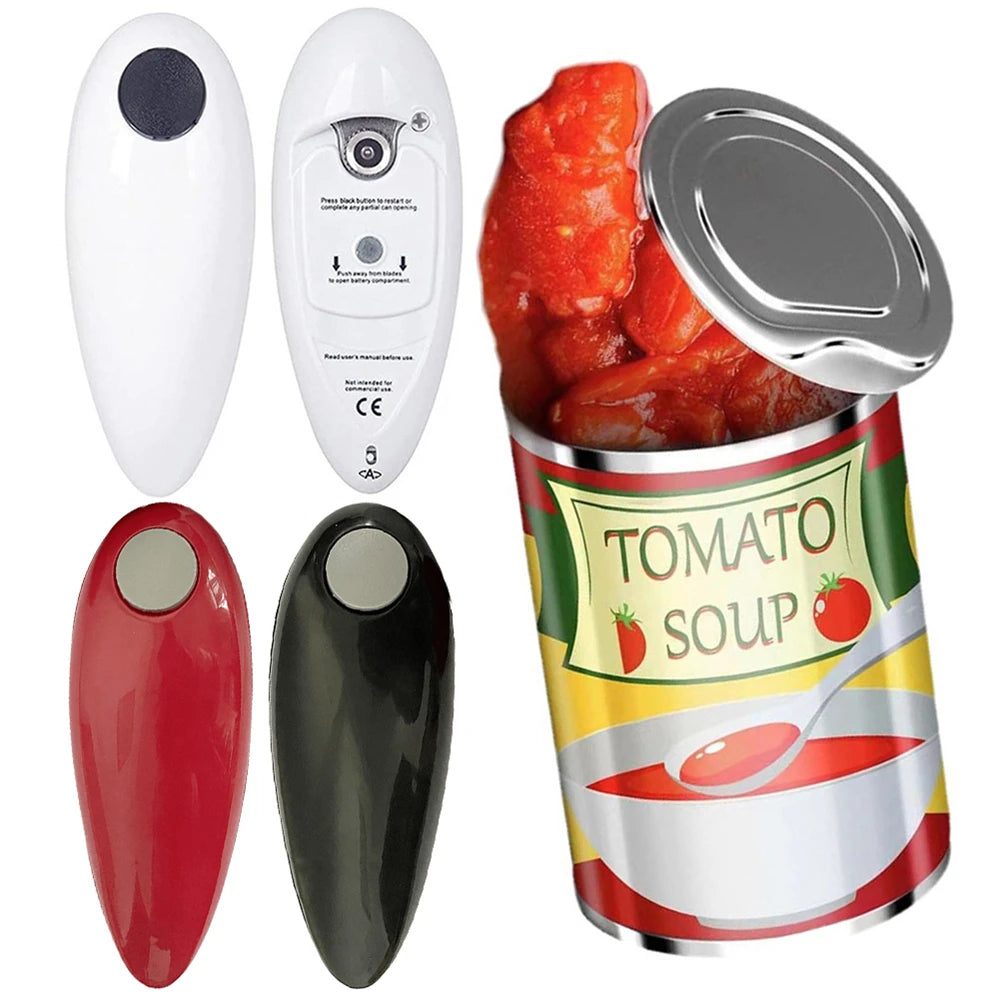 Abridor de Latas e Garrafas Automático