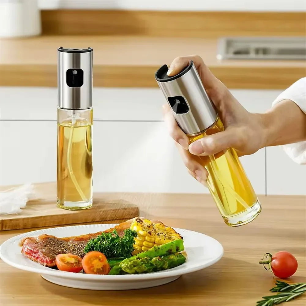 Borrifador de Óleo de Vidro para Cozinha