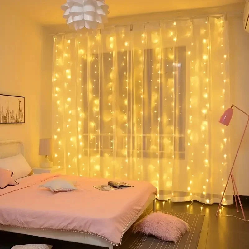 Cordão de Luzes LED USB com Controle Remoto