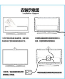 3.8m/5m tv led backlight rgbic led luz de tira com sensor de seleção de cor inteligente app controle música sincronização fita para atmosfera de jogos