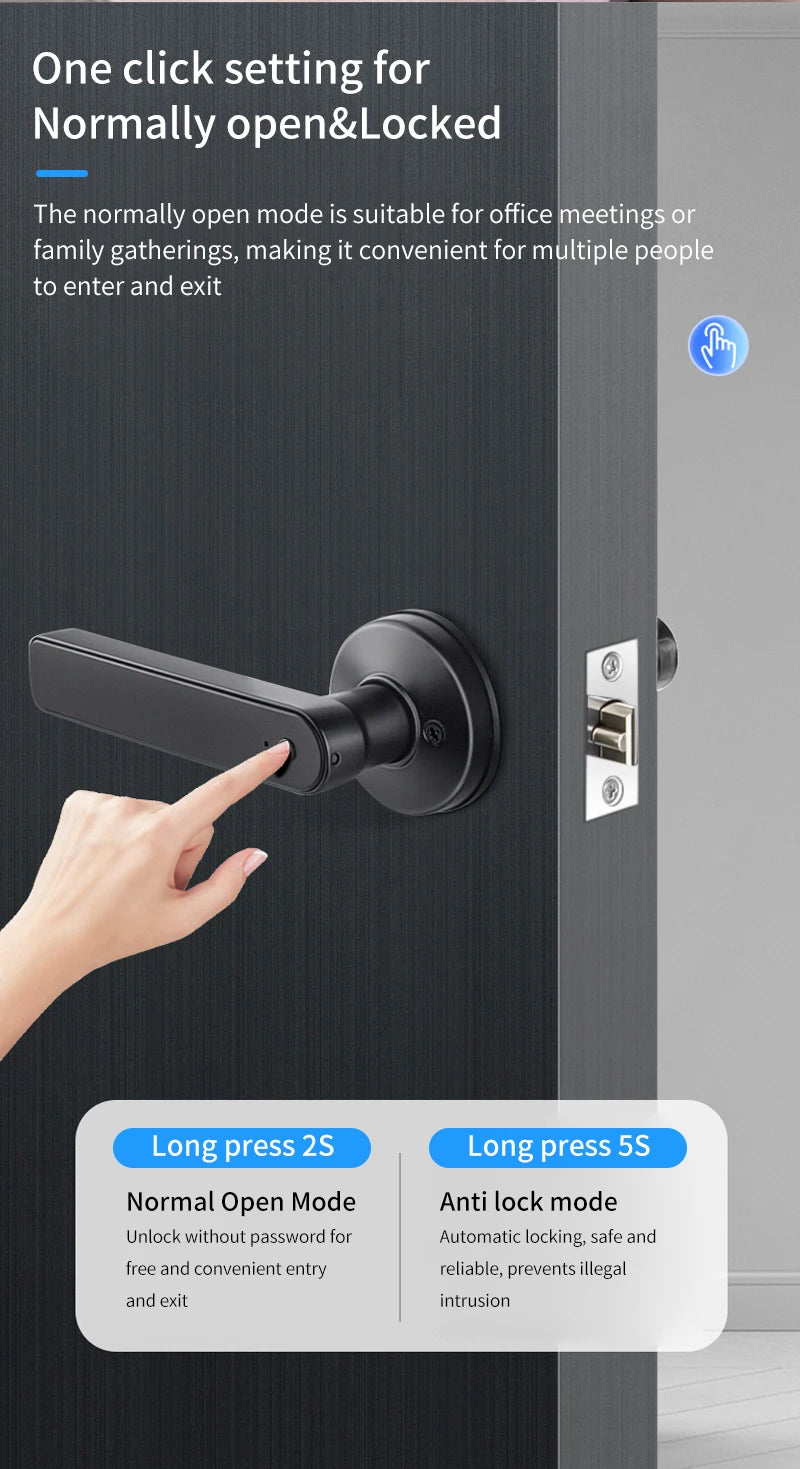 Fechadura Digital Inteligente com Bluetooth e Impressão Digital