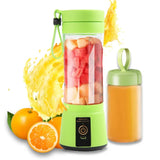 380ml portátil espremedor elétrico smoothie liquidificador usb recarregável processador de alimentos mini misturador frutas para viagens cozinha treino