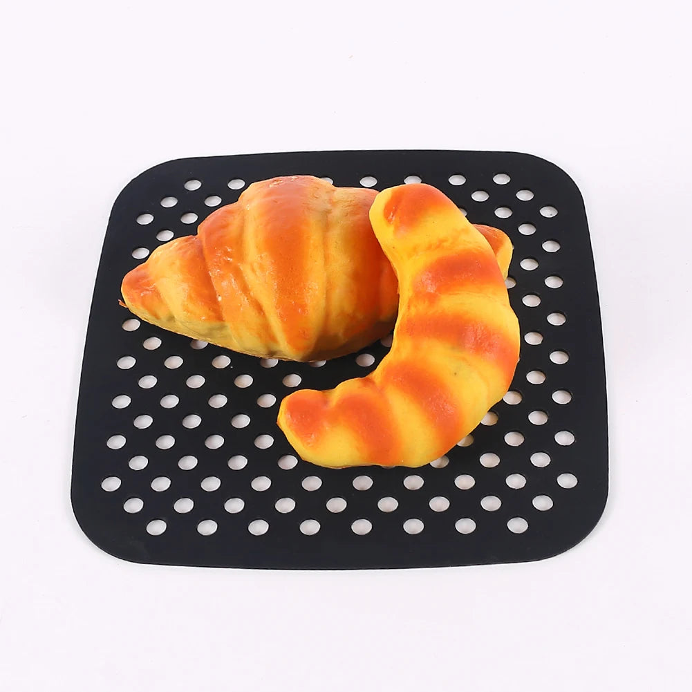 Forma de Silicone Antiaderente para Air Fryer