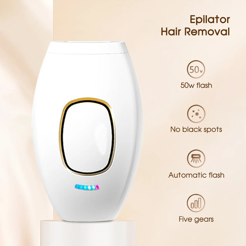 Depilador a Laser IPL Portátil – Remoção de Pelos Indolor