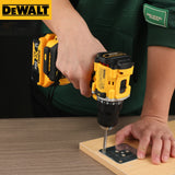 DEWALT Bateria de lítio 20V recarregável sem escova chave de fenda elétrica compacta furadeira de impacto DCD805