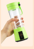 380ml portátil espremedor elétrico smoothie liquidificador usb recarregável processador de alimentos mini misturador frutas para viagens cozinha treino