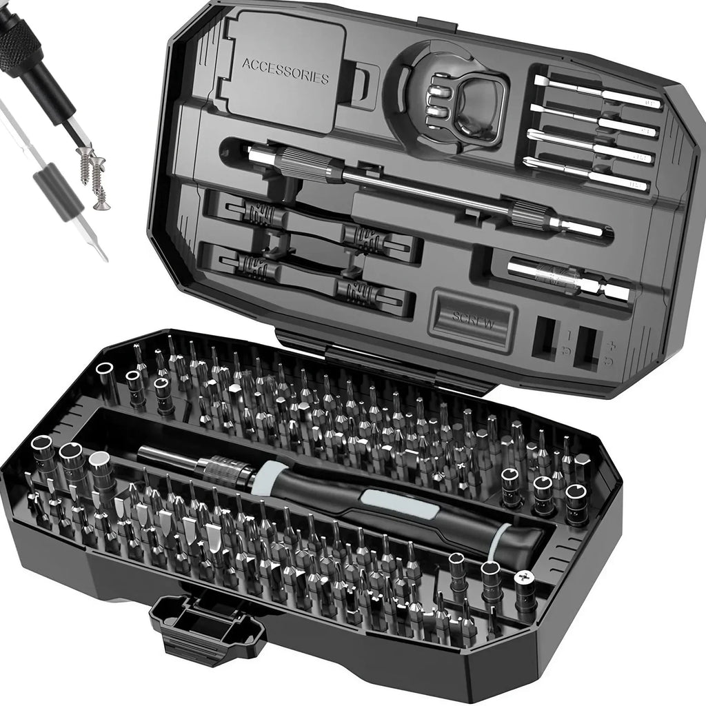 Kit Chave de Fenda de Precisão Multiuso (25 a 152 peças)