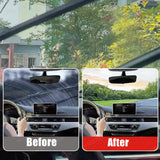 Kit de revestimento de polimento de vidro do carro para pára-brisa pasta de remoção de filme de óleo de vidro do carro repelente de água anti chuva kits de limpeza hidrofóbica